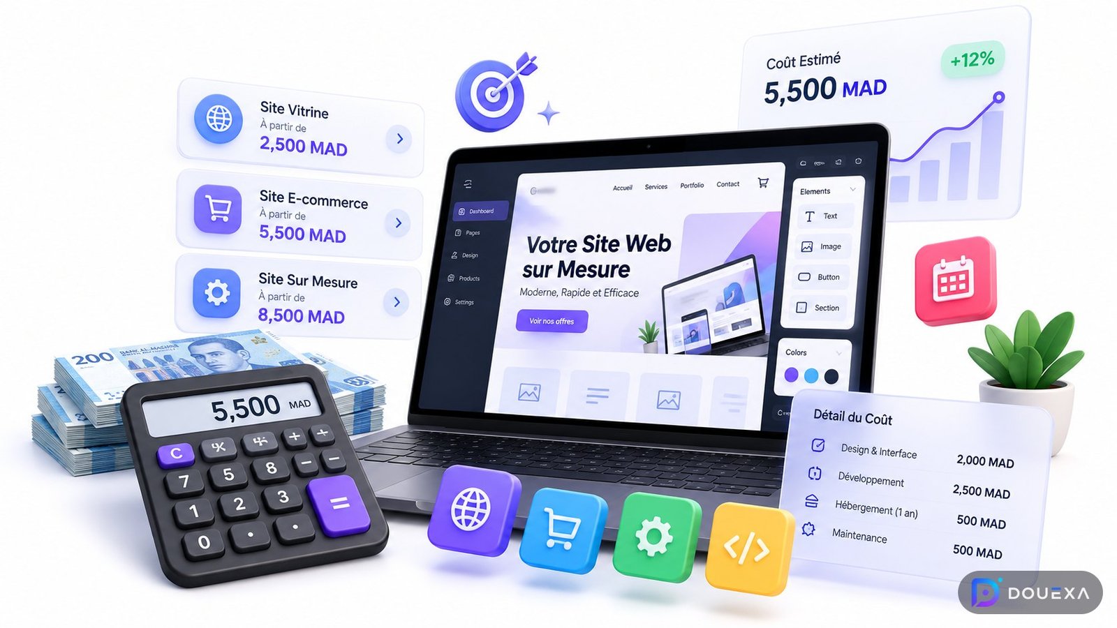 Was kostet eine Website in Marokko im Jahr 2026? Echte Preise in MAD