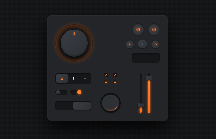 Carbon Control Interface