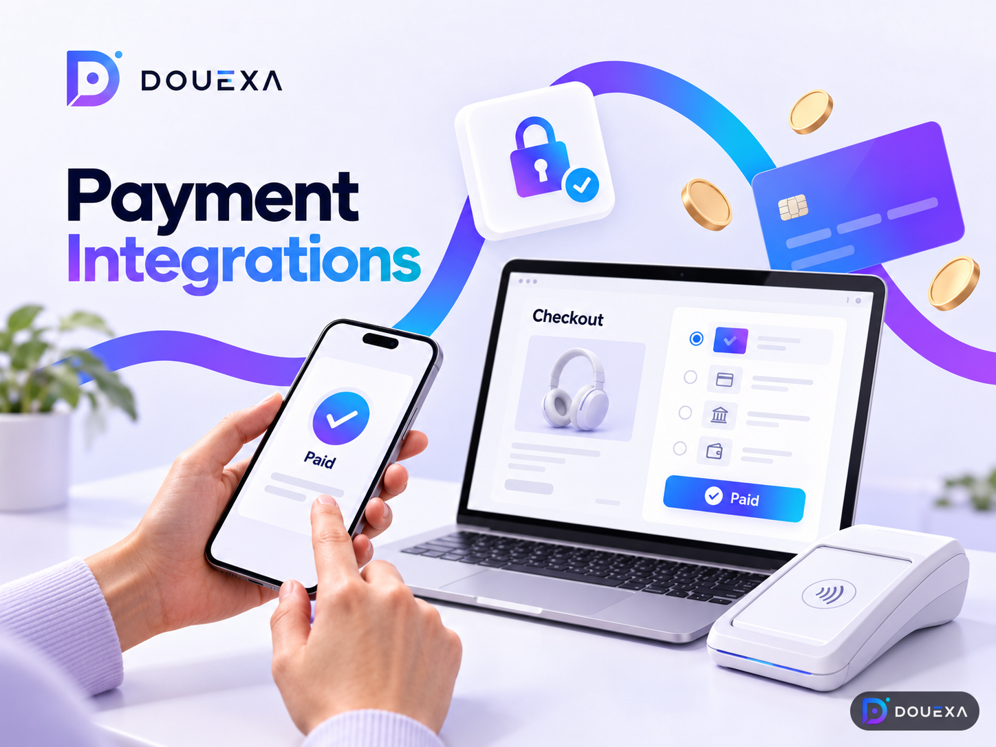 تكامل بوابات الدفع — مثال على تكامل الأنظمة من Douexa