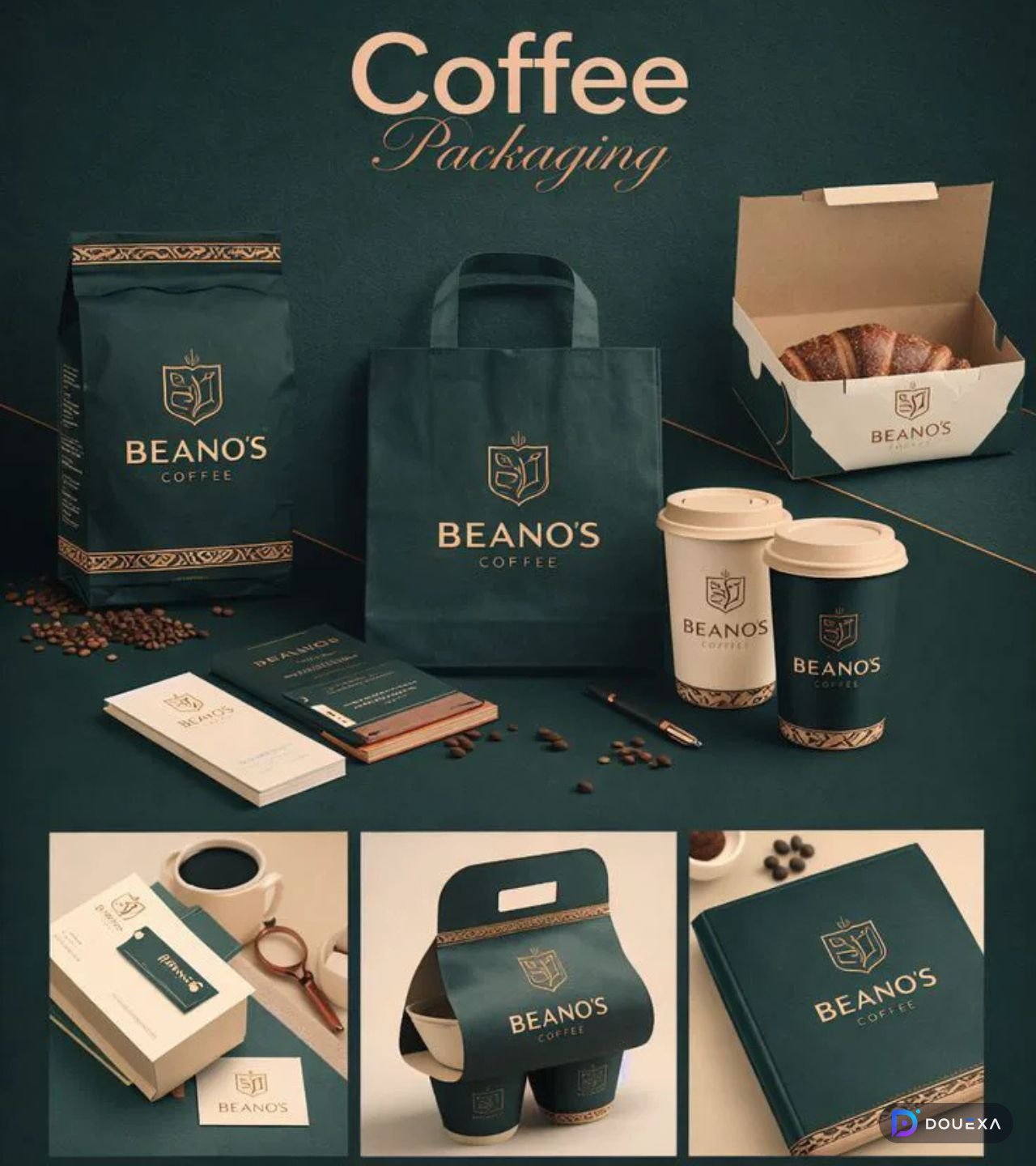 Ejemplo de un proyecto de Branding e Identidad Visual de Douexa