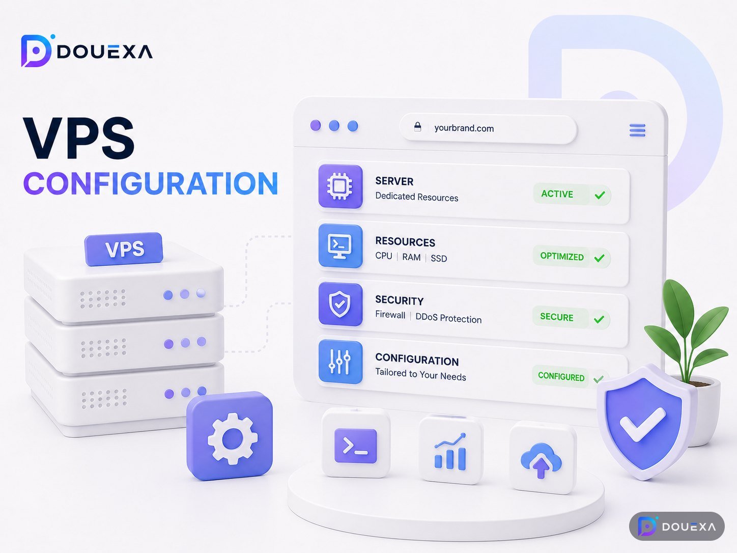 Configuración de VPS — Ejemplo de Hosting, Cloud e Infraestructura de Douexa