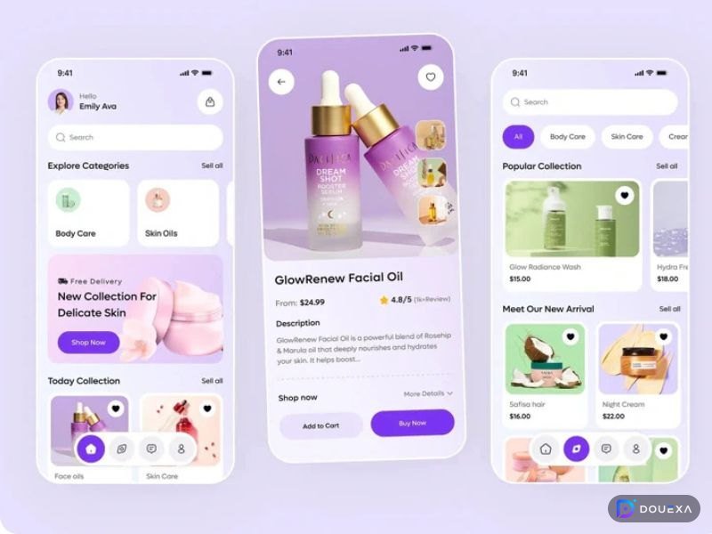 تطبيقات Android — مثال على تطوير تطبيقات الجوال من Douexa