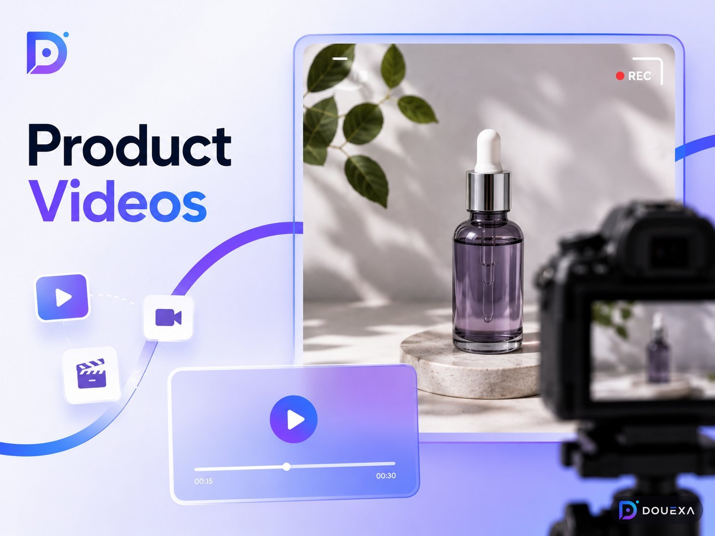 Produktvideos — Video, Animation & Motion Design Beispiel von Douexa