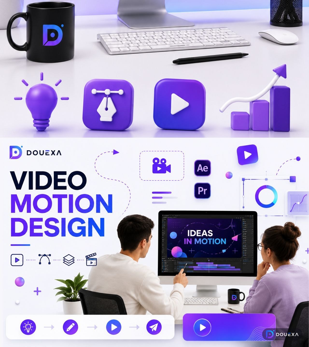 Beispiel für ein Video, Animation & Motion Design Projekt von Douexa